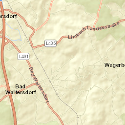 Bad Waltersdorf Street Map