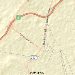 Várpalotai Járás Street Map