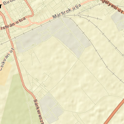 Székesfehérvári Járás Street Map
