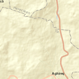 Aghireș Street Map