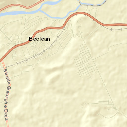 Beclean Street Map