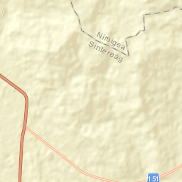 Comuna Şintereag Street Map