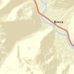 Borca Street Map