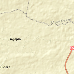 Comuna Agapia Street Map