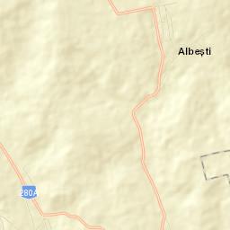 Comuna Brăeşti Street Map