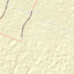 Chernihivka Raion Street Map