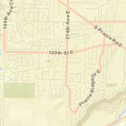 Prairie Ridge Street Map