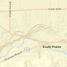 Prairie Heights Street Map