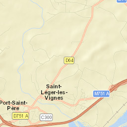 Port-Saint-Père Street Map