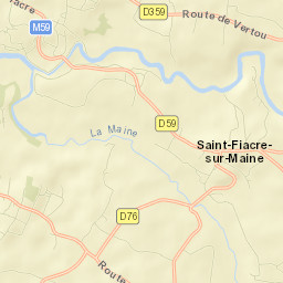 Saint-Fiacre-sur-Maine Street Map
