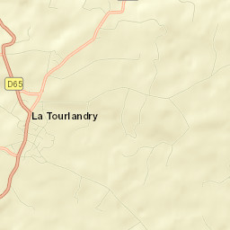 La Tourlandry Street Map
