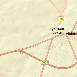Vihiers Street Map