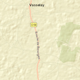 Vasselay Street Map