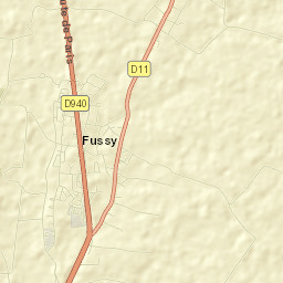 Fussy Street Map