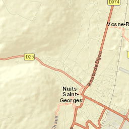 Nuits-Saint-Georges Street Map