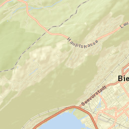 Biel/Bienne Street Map