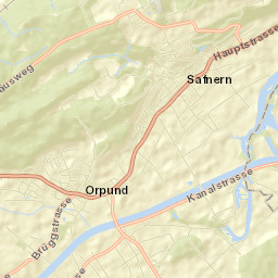 Orpund Street Map