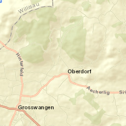 Grosswangen Street Map