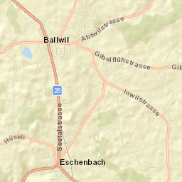 Ballwil Street Map