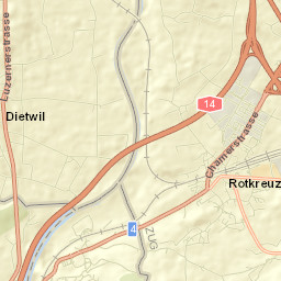 Rotkreuz Street Map
