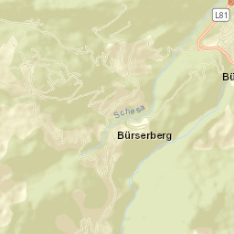 Bürserberg Street Map
