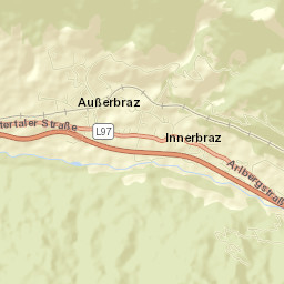 Ausserbraz Street Map