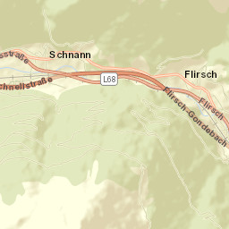 Flirsch Street Map