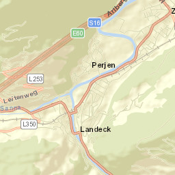Stanz bei Landeck Street Map