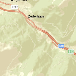 Zederhaus Street Map