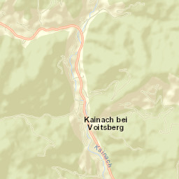 Kainach bei Voitsberg Street Map