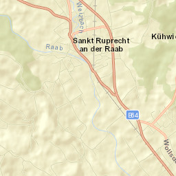 Sankt Ruprecht an der Raab Street Map