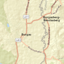 Burgau Street Map