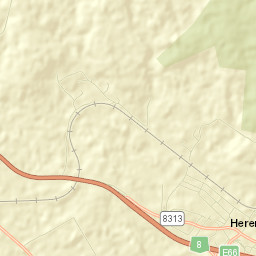 Herend Street Map