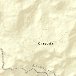 Cireșoaia Street Map