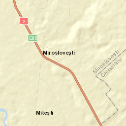 Miroslovești Street Map