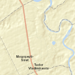 Comuna Mogoşeşti-Siret Street Map