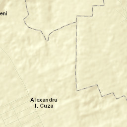 Comuna Alexandru I. Cuza Street Map