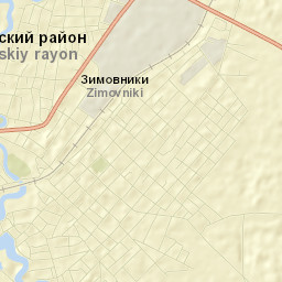 Zimovniki Street Map
