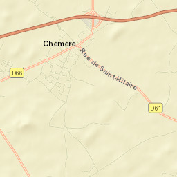 Chéméré Street Map