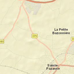 Sainte-Pazanne Street Map