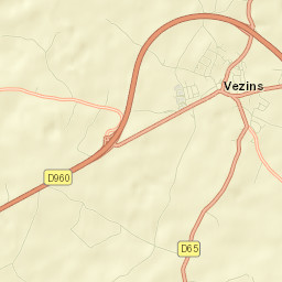 Vezins Street Map