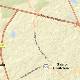 Saint-Doulchard Street Map