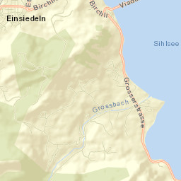 Bezirk Einsiedeln Street Map