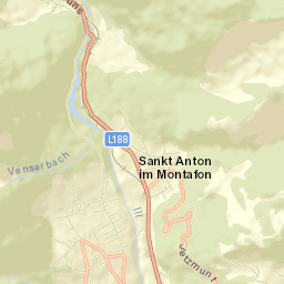 Sankt Anton im Montafon Street Map