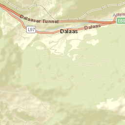 Dalaas Street Map