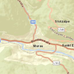 Murau Street Map
