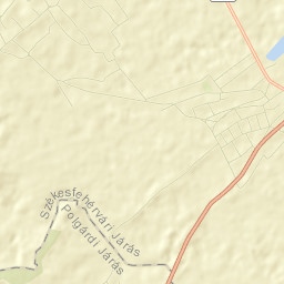 Szabadbattyán Street Map