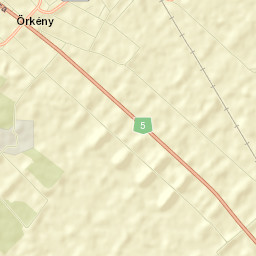 Örkény Street Map