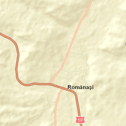 Comuna Românaşi Street Map