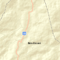 Comuna Ghindăoani Street Map